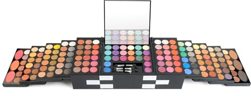 Pure Vie® 149 Colori Palette Ombretti Cosmetico Tavolozza per Trucco Occhi con Correttore Blush - Adattabile a Uso Professionale che Privato