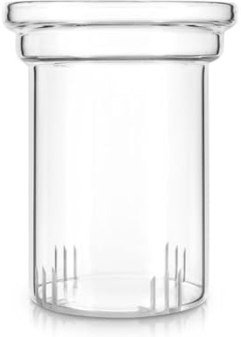 Teabloom Tee-Ei aus Glas für die Teekanne Celebration (1,2 l) - Ersatzteil - Borosilikatglas Teekannenfilter/Sieb - BPA-frei - bleifrei