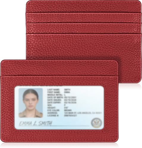 FINTIE Slim Minimalist Front Pocket Wallet RFID Blocking Credit Card Holder