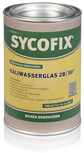 SYCOFIX Kaliwasserglas 28/30° 750 ml, für innen und außen, verkieselt und imprägniert, ökologisch