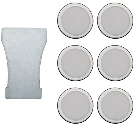 Ruiwaer 7PCS Ultrasonic Mist Maker Disk Fogger Replacement Ceramics Discs Ultrasonic Mist Maker Water Fogger Ceramics Discs Atomizer Humidifier Accessories Humidifier Parts