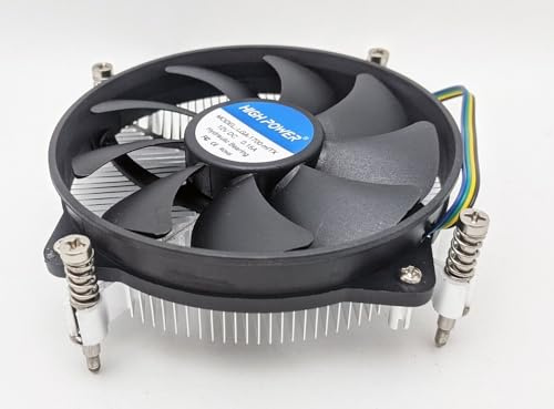 HIGH POWER® LGA-1700-mITX, basso profilo 28 mm di altezza Intel Socket LGA1700 CPU Cooler con silenziosa ventola di raffreddamento da 95 mm di grandi dimensioni per sistemi desktop 1U/2U/mini