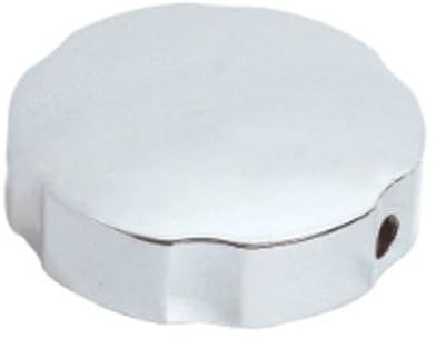 VZU Drehgriff Badewanne, Badewannenüberlauf Abdeckung, Badewannen Drehknopf, Pop-Up Badewannen-Bedienknopf, Badewannen Abfluss Zubehör, Verchromter Aluminiumlegierung Badewannenstöpsel Knopf