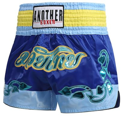 Muay Thai Shorts Kickboxing Shorts Gym Boxing Unisex MMA Shorts Training Workout Trunks