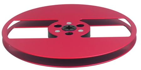 1/4 Aluminum Sound Deck Reel 7 2 Hole Empty Reel to Reel Tape Recorder Replacement