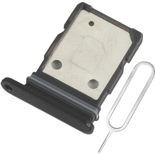 ExtKry SIM-port för Samsung Galaxy A36 SIM-kortplats original kvalitet SIM-fack med kortstift (svart)