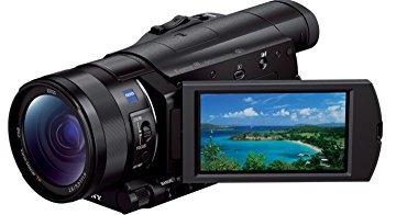 Sony FDR-AX100 20.0 Megapixel Still image Capture 4K/30P Camcorder HD resolution High-frame-rate shooting at 120P with 3.5-Inch LCD Black (Renewed)