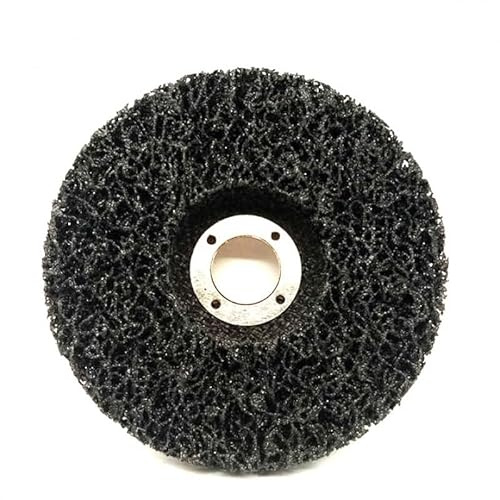 5 pezzi Dischi Decapanti Anti-Ruggine, 76-180mm, Rimuove Vernice e Ossidazione, Dischi Abrasivi in Poli per Smerigliatrice(Purple,76mm)