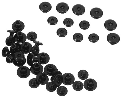 Healeved 20 Set Set Viti di Giunzione per Mobili in Acciaio Inossidabile Bulloni a Dado per Telaio in Legno e Armadio per Progetti di Falegnameria