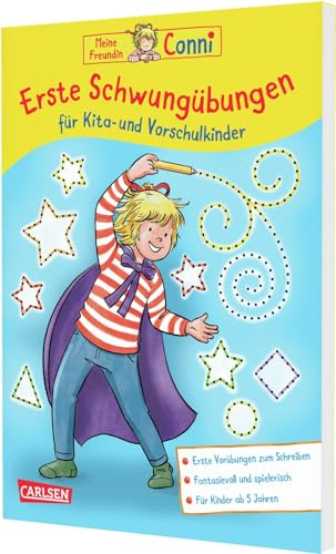 Conni Gelbe Reihe (Beschäftigungsbuch): Erste Schwungübungen für Kita- und Vorschulkinder: Vorbereitung aufs Schreiben lernen für Kindergarten und Vorschule
