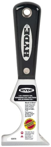 Hyde 02970 Black & Silver 5-in-1 Multi-Tool