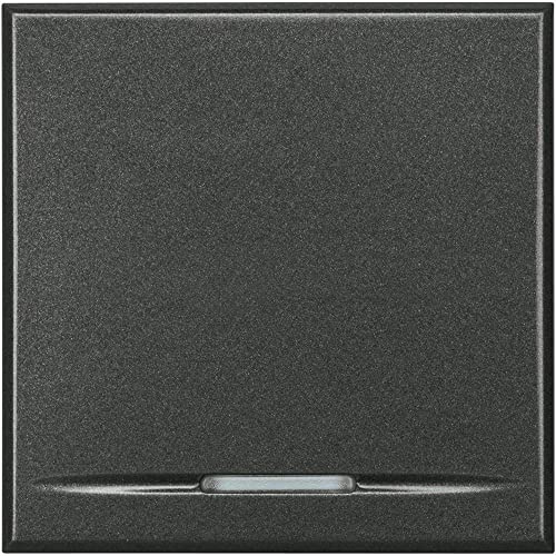 Conmutador cruzamientoancho BasculanteBticino Axolute HS4054/2Antracita 2 modulos