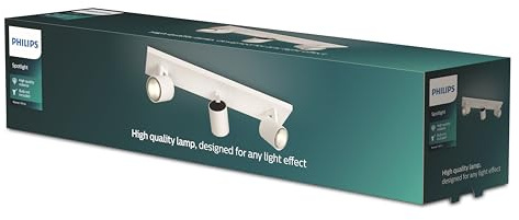 Philips myLiving Tubular Runner Spot , 50 W, Weiß, 1 Stück (1er Pack)