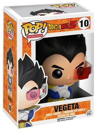 Funko Pop! Vinyl: Dragonball Z: Vegeta - Dragon Ball Z - Vinyl-Sammelfigur - Geschenkidee - Offizielle Handelswaren - Spielzeug Für Kinder und Erwachsene - Anime Fans - Modellfigur Für Sammler