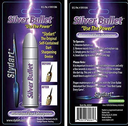 PerfectDarts SLYDART SILVER BULLET DART POINT MOTORISED SHARPENER