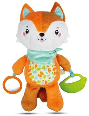 Clementoni Baby 17271 - First Months - Mimik-Plüsch Fuchs