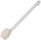 Zhurson Brosse pour le corps Dry and Bath (blanc), avec long manche, exfoliante, stimule la circulation sanguine, améliore le système lymphatique, accélère le métabolisme