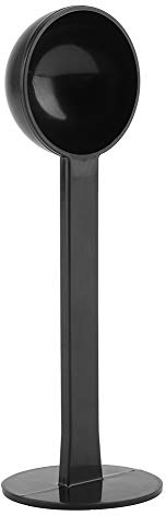 Cyrank Kaffeedosierlöffel 15 cm, Kaffeelöffel Espressoständer, 2-in-1-Kaffeelöffel Und Tamper-Kaffeemesslöffel, Kaffee Tee Werkzeuge, Kaffeelöffel Portionierer, Messlöffel