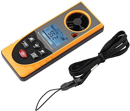 ZXM Digital Anemometer Airflow Thermometer Sailing Anemometer Surfing Use Tester Outdoors Sailing Surfing Use Wind Speed Meter