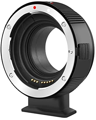 7artisans EF-EOS M Lens Adapter Auto-Focus Lens Converter Ring Compatible for Canon EF/EF-M Lens and Canon EOS M-Mount Camera for Canon M1, M6, M10, M50, M100