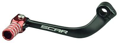 SCAR Schalthebel Ganghebel kompatibel mit HONDA CRF 110 CRF110F 13-26 - Rosso