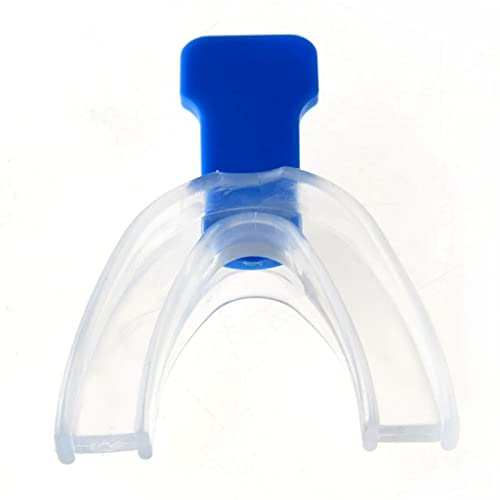 3 Piezas de Boquilla para Ronquidos para Evitar el Rechinar los Dientes, Herramienta de Silicona para Dormir con Caja de Plástico Azul, Protector Bucal Profesional para Rechinar