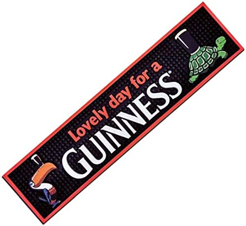Carrolls Irish Gifts Guinness PVC Bar Mat