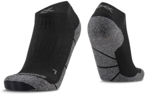 X-Socks Core Natural Low Cut Athletic Socks - Verbesserter Komfort für Laufen, Radfahren und Wintersport - mit organischen Materialien und fortschrittlicher Technologie - Arktisweiß/Perlgrau, 35-38