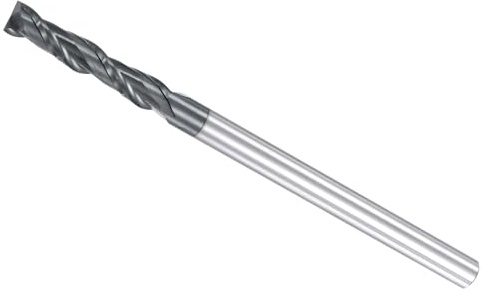 CoCud Fraise à Bout Carré 6mm x 30mm de Coupe Carbure P05 à 2 Flûtes | pour Fraiseuse CNC, Queue de 6mm, Revêtue d'AlTiN