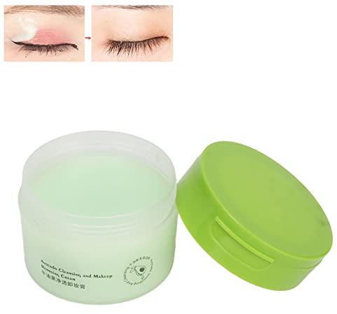 Démaquillant, Baume Nettoyant à L'avocat Rafraîchissant, Nettoyage en Profondeur, Soins de la Peau, Crème Démaquillante Portable, Baume Nettoyant pour la Maison, les Voyages et