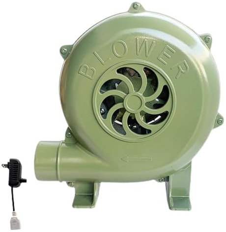 WXXSHGDW Souffleur Barbecue, Soufflerie Centrifuge Électrique, Souffleur Puissant, Moteur en Cuivre Pur, pour Gonflables D'extérieur, Cuisson, Barbecue, Pique-Nique, Industriel Souffleur(245 * 265mm)