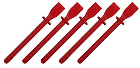 5 Stück Leimverteiler Leim Malwerkzeug Sticks Abstrichapplikator PP Leimpinsel Bastelapplikator