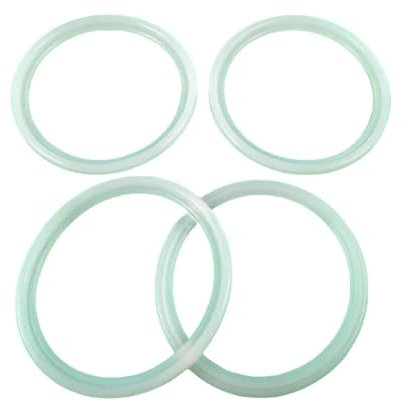 4 grands joints d'étanchéité, compatibles avec Vevor, compatibles avec YKF, machines à crème glacée molle, sorbetières, 105 mm de diamètre, gros accessoires de joint