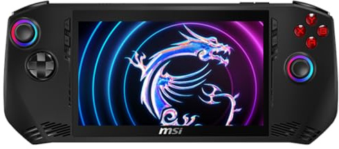 MSI Claw A1M-059 console da gioco portatile 17,8 cm [7] 1 TB Touch screen Wi-Fi Nero (MSI Handheld Claw A1M-059 7 Touch Intel� Core??? Ultra 7 155H, 16GB, 1TB, Win11Home)