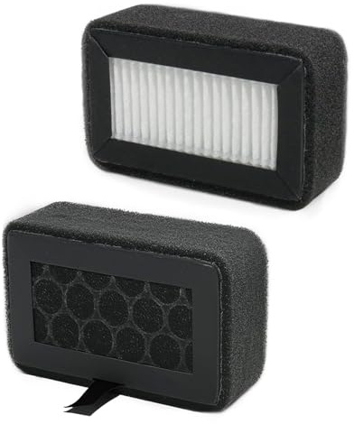 JUUPINE 2PC upgraded bambu lab x1c filter Activated Carbon Air Filter for Bambu lab X1 Series and P1, ABS PLA PETG PC PV filament VOC particle absorption filter