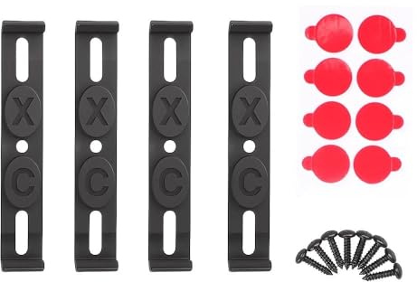 Portatarga, Portatarga Senza Cornice, Invisibile, Resistente Alle Intemperie, Set Di Cornici Per Targa Doppie, Adatto Per Targhe Con Larghezza 110 Mm