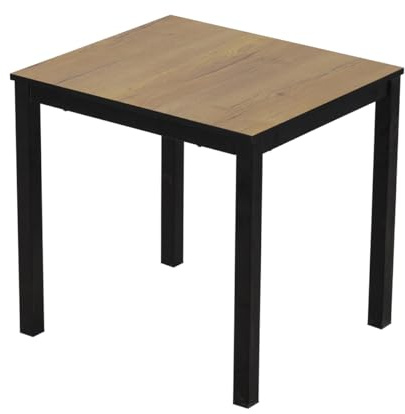 TRISENS Ausziehbarer Esstisch Eiche 80–120 cm – Küchentisch für 4–6 Personen, Holzoptik, Stabil & Modern, Esszimmertisch (Eiche)