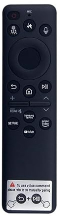 1st BN59-01480A Solar Röstfjärrkontroll kompatibel med TV TM2560EN TM2360E