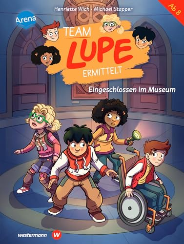 TEAM LUPE ermittelt (4). Eingeschlossen im Museum: Rate-Krimi zum Selberlesen für Kinder ab 8 Jahren
