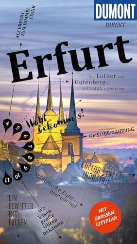 DUMONT direkt Reiseführer Erfurt: Mit großem Cityplan