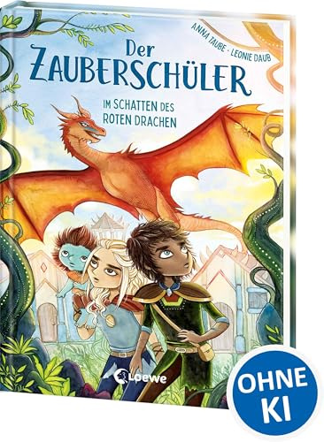Der Zauberschüler (Band 3) - Im Schatten des roten Drachen: Coole Fantasy-Abenteuer für Erstleser ab 7 Jahren