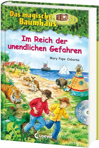 Das magische Baumhaus - Im Reich der unendlichen Gefahren: Mit Hörbuch-CD Im Reich des Tigers: Sammelband für Mädchen und Jungen ab 8 Jahre - Mit ... Tigers (Das magische Baumhaus - Sammelbände)