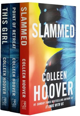 Colleen Hoover Slammed Series 3 Books Collection Set (Slammed, Point of Retreat & This Girl)