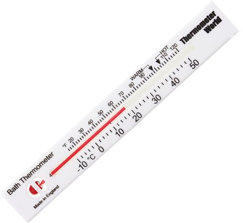 Badethermometer, ideal zur Überprüfung der Wassertemperatur für Neugeborene, Kinder und Senioren