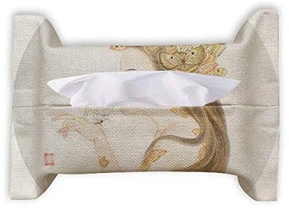 Pretty Girl Chinesisches Malpapier mit Schmetterling-Motiv, Taschentuchbeutel, Serviette