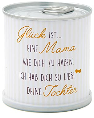 MacFlowers® | Anzuchtset mit Glücksklee | eine Sorte | In instant gardening Anzucht-Blumendose | Glück Ist Eine Mama Wie Dich Zu Haben | Tochter Grüße