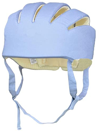 BDXZJ Casque de Protection Anti-Chute Anti-Chute des Personnes Âgées Épaissie Âgée Collision Capuchon Souple de Protection de La Tête Réglable 48-60cm
