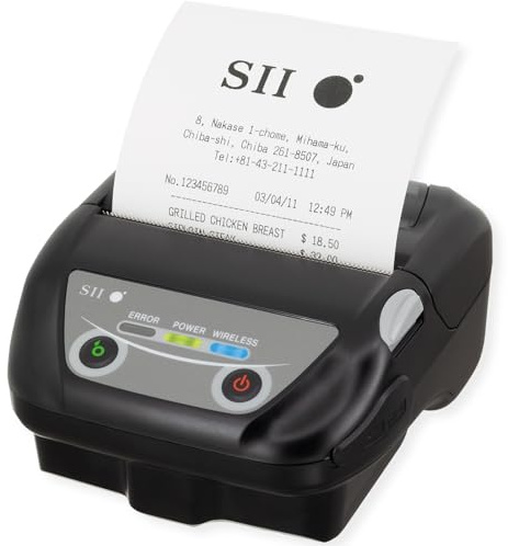 SII Seiko Instruments MP-B30 mobiler Etikettendrucker, WLAN, USB