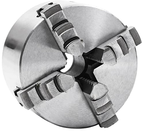 INLIFE 4-Backen-Drehfutter Selbstzentrierend 100 mm Stahl,3.4kg,146709