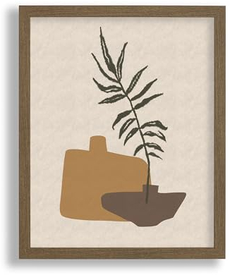 VO design Finn Premium Bilderrahmen Posterrahmen 42x59,4 cm Wildeiche Dekor 59,4x42 cm mit Rückwand und Antireflex Acrylglas